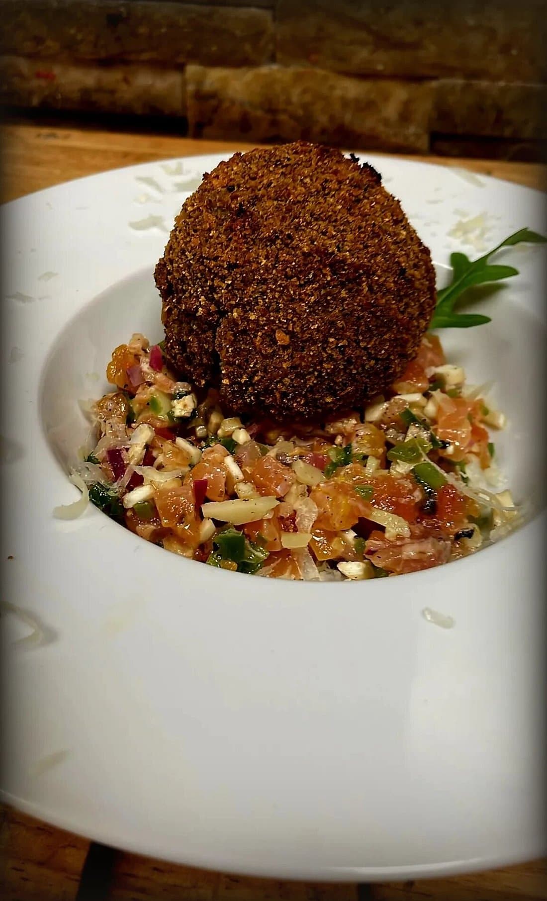 Arancini sègle / saumon